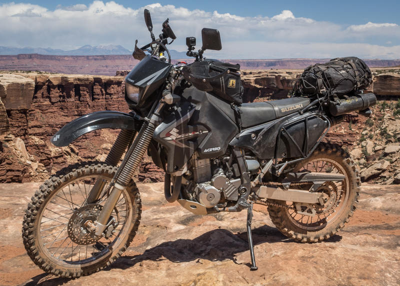 Suzuki DRZ400S dual sport motorcycle